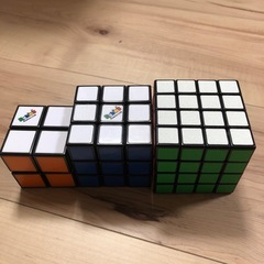 ルービックキューブ3個セット＋ブラックチョコパズル