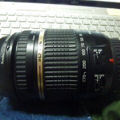 数回使用の美品！タムロン高倍率・レンズ・18～270ｍｍ、Ｄｉｌｌ　ＰＺＤキャノン用・ＡＰＳ－Ｃ・専用Ｂ００Ｅ。の画像
