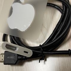 最終値下げアイホン接続コネクターHDMIケーブル  の画像