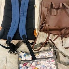 おまけ付　鞄リュックセット　animo & olive des olive リュック, LeSportsacバッグの画像