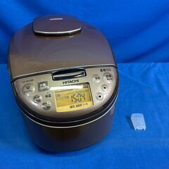【動作保証あり】HITACHI 日立 2019年 RZ-BG10M-T 5.5合炊き 圧力 IH炊飯器【管理KRK1022】の画像