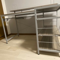 【お取引決定】L字デスク（左右反転可）の画像