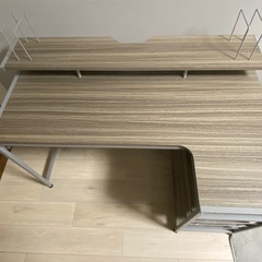 【お取引決定】L字デスク（左右反転可）の画像