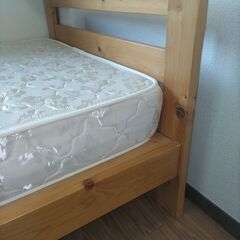 シングルベッド&マットレスの画像