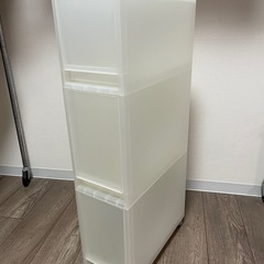 【SALE】無印良品 ポリプロピレンストッカーキャスター付き