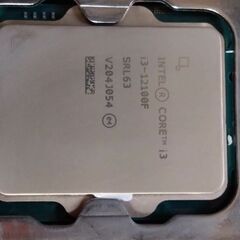 PCパーツ 12100F MHWs可能 マザーとCPUとRAMセット