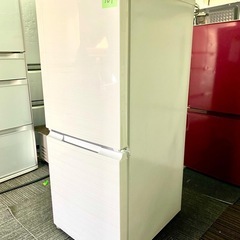 北九州市内配送無料　保証付き 冷蔵庫 ホワイト系 SJ-D15G-W [152L /2ドア /右開き/左開き付け替えタイプの画像