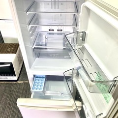 北九州市内配送無料　保証付き 値下げた冷蔵庫 Pシリーズ マットホワイト MR-P15F-W [146L /2ドア /右開きタイプ] [冷凍室 46L] の画像