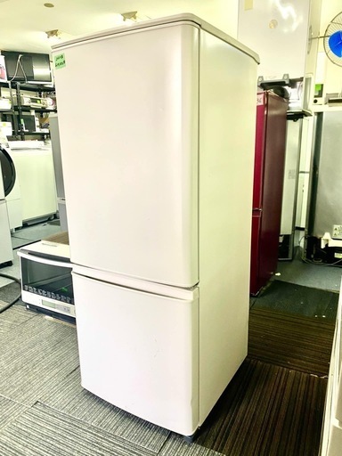 北九州市内配送無料　保証付き 値下げた冷蔵庫 Pシリーズ マットホワイト MR-P15F-W [146L /2ドア /右開きタイプ] 