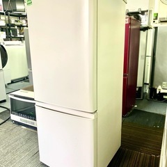 北九州市内配送無料　保証付き 値下げた冷蔵庫 Pシリーズ マットホワイト MR-P15F-W [146L /2ドア /右開きタイプ] [冷凍室 46L] の画像