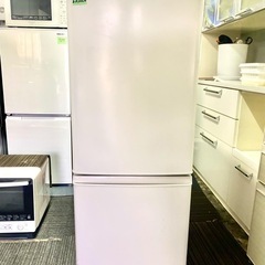 北九州市内配送無料　保証付き 値下げた冷蔵庫 Pシリーズ マットホワイト MR-P15F-W [146L /2ドア /右開きタイプ] [冷凍室 46L] の画像