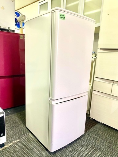 北九州市内配送無料　保証付き 値下げた冷蔵庫 Pシリーズ マットホワイト MR-P15F-W [146L /2ドア /右開きタイプ] 