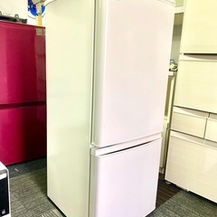 北九州市内配送無料　保証付き 値下げた冷蔵庫 Pシリーズ マットホワイト MR-P15F-W [146L /2ドア /右開きタイプ] [冷凍室 46L] の画像