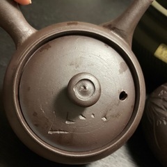 急須2個と常滑焼の茶こぼしの画像