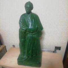 坂本龍馬 石膏 立像 52cm