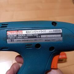 マキタ　インパクトドライバ―の画像