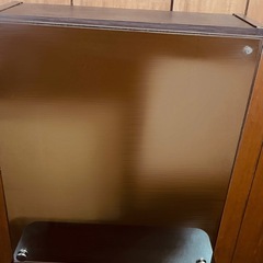 【未使用品】鏡台/ドレッサー/棚付き/鏡の画像
