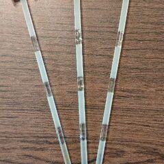 あざらしのマドラー×3本　ガラス製