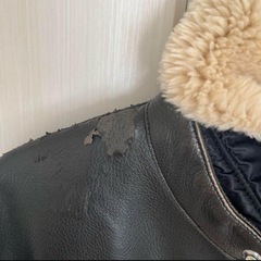 ZARA レザー　ジャケット　フェイクレザー　合皮　厚手　ザラの画像
