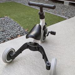 三輪車 折りたたみ 3WAY キッズバイク 乗用玩具 1歳から乗れる おしゃれ 3輪車 足こぎ 3in1 バイク ペダル無し ペダルなし自転車 車 乗り物 の画像