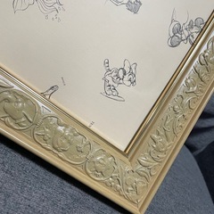 ディズニーの額縁の画像
