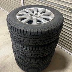 新品同様　TOYO225/65/17スタッドレスホイール付4本セット　225/65/17 CX-5 CX-8の画像