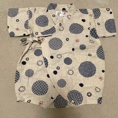 （3）甚兵衛　ロンパース　男の子【80】
