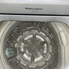 【洗浄済み‼️】パナソニック 5.0kg 全自動洗濯機　グレー　Panasonic NA-F50B6の画像
