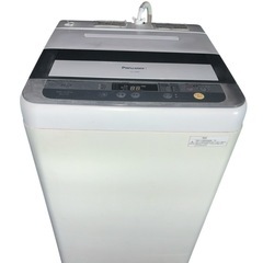 【洗浄済み‼️】パナソニック 5.0kg 全自動洗濯機　グレー　...