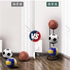 新品❤️ボールスタンド 3段 組み立て式 収納ラックの画像