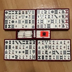 マージャン　麻雀牌の画像