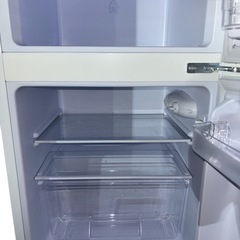 【超美品‼️】 冷凍冷蔵庫 81L コンパクト 小型 AF81-W NRSD-8A-B アイリスオーヤマ 節電 省エネ 節電対策　冷蔵庫 一人暮らし 安いの画像