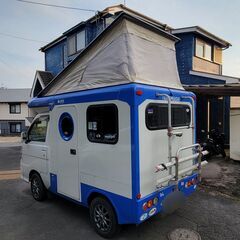 キャンピングカー　テントむし（ダイハツ　ハイゼット）