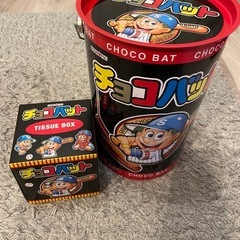 チョコバット缶（ティッシュBOX付き）