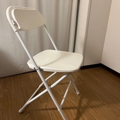 無印用品 スチールパイプ折りたたみチェア 2点まとめて