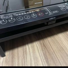 山善2口クッキングヒーター専用台付きの画像