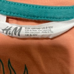 Tシャツ　CN140 H&M キッズ　こどもの画像