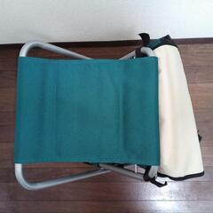 折り畳み椅子付きリュックの画像