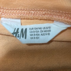 美品　Tシャツ　CN140 H&M キッズ　こどもの画像