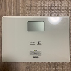 TANITA 体重計の画像