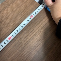 （取引中）【机、折りたたみイスセット】　省スペース向きの画像