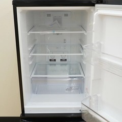 MITSUBISHI (三菱電機 ミツビシ) 冷蔵庫 146L 2ドア MR-P15D-B サファイアブラック 2015年製 一人暮らしの画像