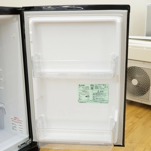 MITSUBISHI (三菱電機 ミツビシ) 冷蔵庫 146L 2ドア MR-P15D-B