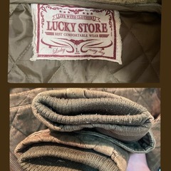 コーデュロイ　キルティングブルゾン　　ジャケットの画像