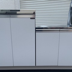 賃貸復旧用に！マイセット　キッチンW120設置外し品　ワンドKT...
