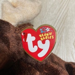 ty Beanie Baby ★ Zeus ヘラジカ 希少　ハングタグ付きの画像