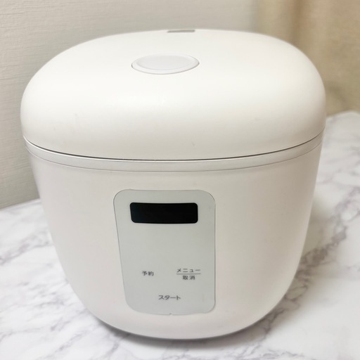 炊飯器 白