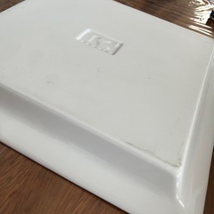 🔹ケープラス 白い四角いお皿の画像