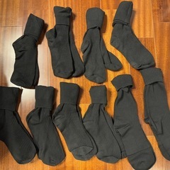 黒い靴下10足セット