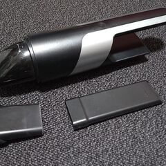 ☆ポータブルコードレスカークリーナー☆V09☆スリムハンディ車用掃除機☆乾湿両用/小型軽量コンパクト/USB充電/バッテリー内蔵/HEPA☆の画像